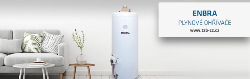ENBRA plynový ohřívač vody - TZB | PechaSan, G-System