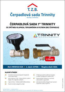 čerpadlová sada TRINNITY