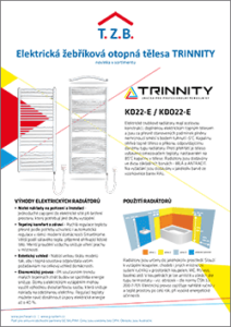 Elektrické radiátory TRINNITY