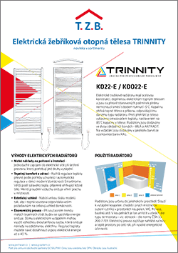 Elektrické radiátory TRINNITY